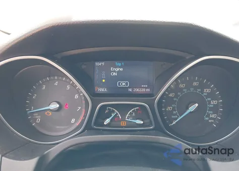 2014 Ford Focus Se из США, поврежденный, VIN 1FADP3F26EL203090